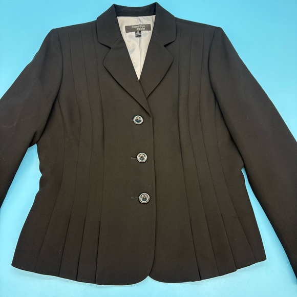 Calvin Klein Jackets & Blazers - Le Suit Skirt Suit Set Women’s Size 12 2-Piece Pleated Jacket